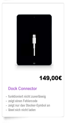 iPad Mini Dock Connector Reparatur Berlin